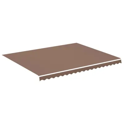 vidaXL Nadomestno blago za tendo rjavo 4,5x3,5 m