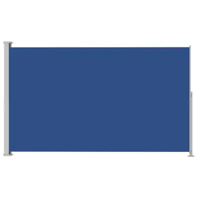 vidaXL Zložljiva stranska tenda za teraso 200x300 cm modra