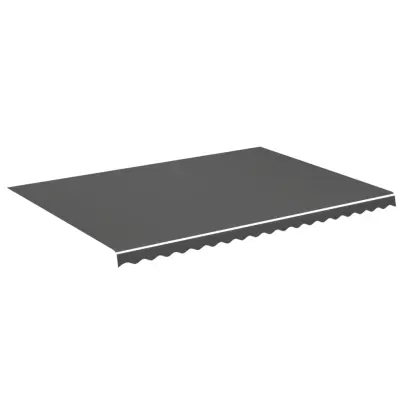 vidaXL Nadomestno blago za tendo antracitno 5x3,5 m
