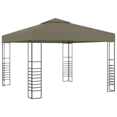 vidaXL Vrtni šotor 3x3 m taupe 180 g/m²
