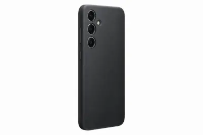 SAMSUNG Galaxy S24+ Vegan Leather črn ovitek za telefon