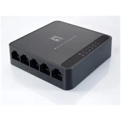 STIKALO 5-PORT LevelOne Unmanaged 100/1000 (GEU-0522)