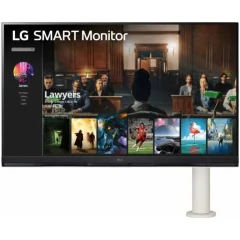 Monitor LG 80 cm (31,5&quot;) 32SQ780S-W 3840x2160 65Hz VA 5ms HDMI 2xHDMI USB-C 3xUSB3.0 HAS Zvočniki  WEB OS TV