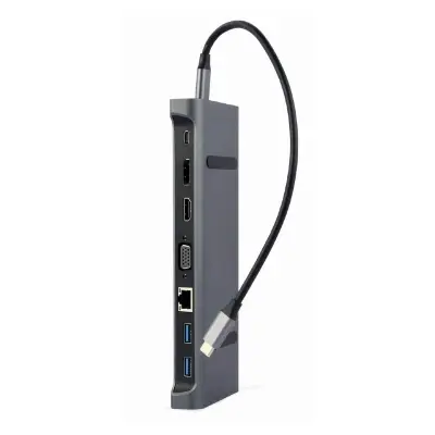 USB Multiport Adapter Type C 9 v 1