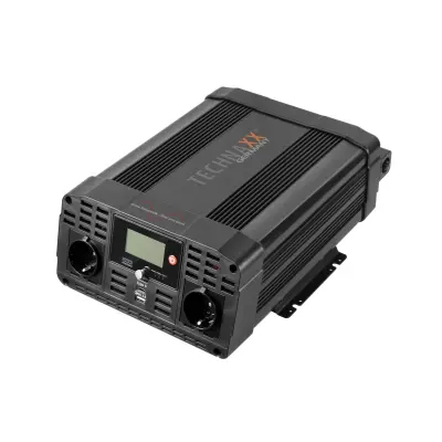 Pretvornik 12 V na 230 V 2000 W Technaxx TE22