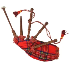 vidaXL Otroške škotske dude rdeče Royal Stewart Tartan