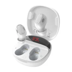 Slušalke True Wireless Earphones Baseus Encok WM01 Plus (bele)