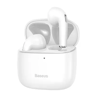 Brezžične slušalke Baseus Bowie E8, Bluetooth 5.0 (bele)