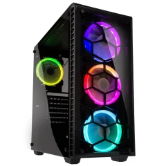 KOLINK OBSERVATORY BLACK E-ATX RGB osvetljeno ohišje, črno