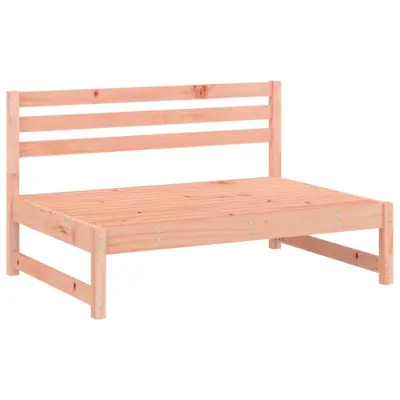 vidaXL Vrtni sredinski kavč 120x80 cm trden les douglas