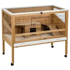 Kerbl Kletka za male živali Indoor Deluxe 115x60x92,5 cm les 82725