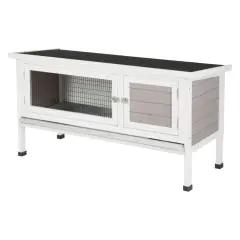 Kerbl Hišica za glodavce Freddy 116x45x62 cm les glazirana