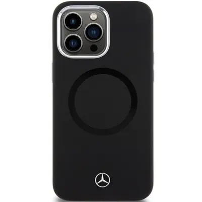 Ovitek MERCEDES MAGSAFE, MEHMP15X23SCMK, Iphone 15 Pro Max, črn