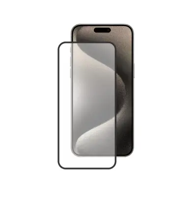 Zaščitno steklo WOZINSKY, Iphone 15 Pro Max, črn