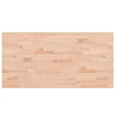 vidaXL Mizna plošča 100x50x2,5 cm pravokotna trdna bukovina