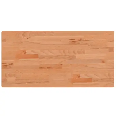 vidaXL Mizna plošča 80x40x2,5 cm pravokotna trdna bukovina