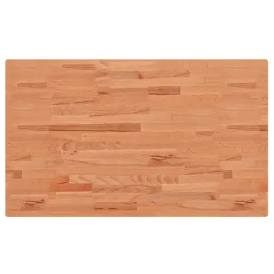 vidaXL Mizna plošča 100x60x1,5 cm pravokotna trdna bukovina