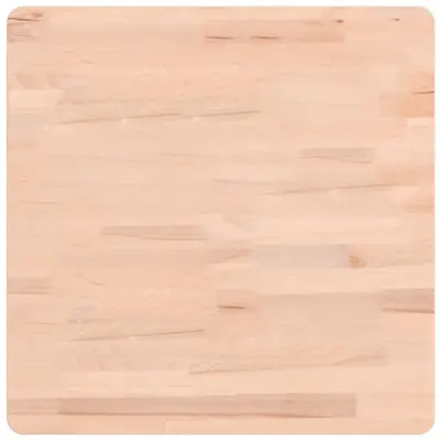 vidaXL Mizna plošča 50x50x1,5 cm kvadratna trdna bukovina