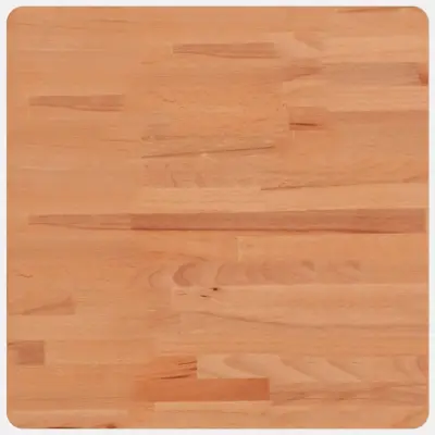 vidaXL Mizna plošča 50x50x2,5 cm kvadratna trdna bukovina