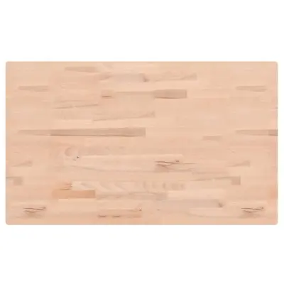 vidaXL Mizna plošča 100x60x1,5 cm pravokotna trdna bukovina