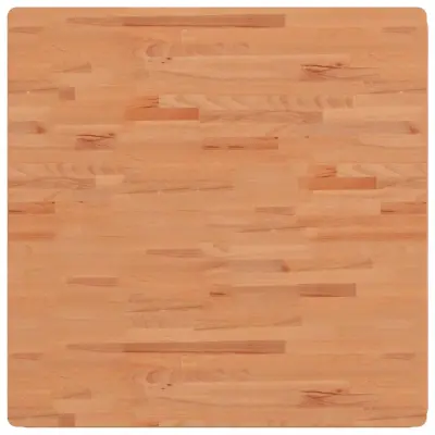 vidaXL Mizna plošča 90x90x1,5 cm kvadratna trdna bukovina