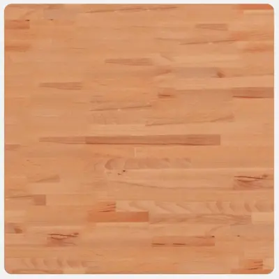 vidaXL Mizna plošča 70x70x4 cm kvadratna trdna bukovina