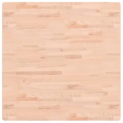vidaXL Mizna plošča 90x90x1,5 cm kvadratna trdna bukovina
