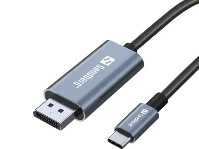 Sandberg USB-C na DisplayPort video povezovalni kabel 2m