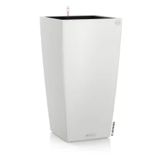 LECHUZA Cvetlično korito CUBICO Color 22 ALL-IN-ONE belo