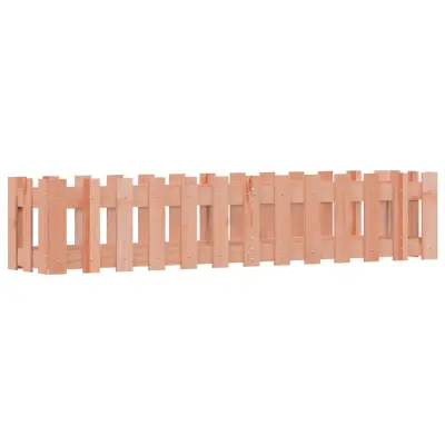 vidaXL Vrtna visoka greda z ograjico 150x30x30 cm trden les douglas