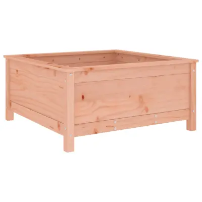 vidaXL Vrtno cvetlično korito 82,5x82,5x39 cm trden les douglas