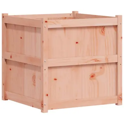 vidaXL Vrtno cvetlično korito 70x70x70 cm trden les douglas
