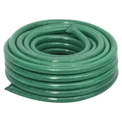 vidaXL Vrtna cev zelena 0,9" 30 m PVC