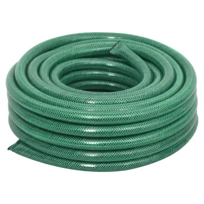vidaXL Vrtna cev zelena 0,75" 30 m PVC