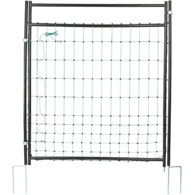 Kerbl Vrata za električno ograjo mrežasta 95-125 cm
