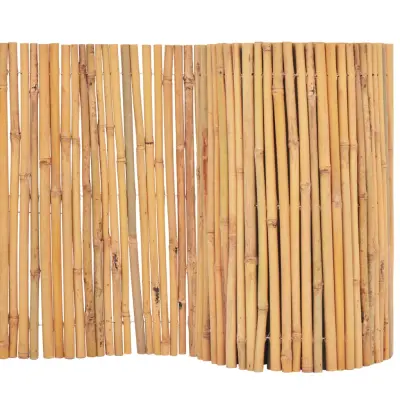 vidaXL Ograja iz bambusa 500x30 cm