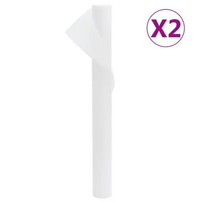 vidaXL Vrtna koprena 2 zvitka 70 g/m² 10x1,6 m