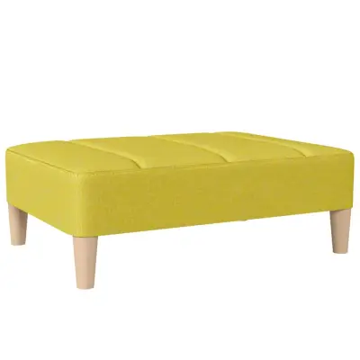 vidaXL Stolček za noge zelen 78x56x32 cm blago