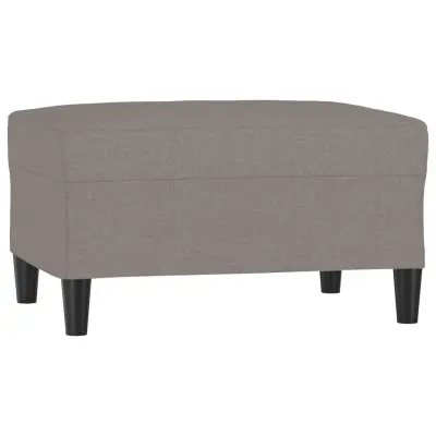 vidaXL Stolček za noge taupe 70x55x41 cm blago