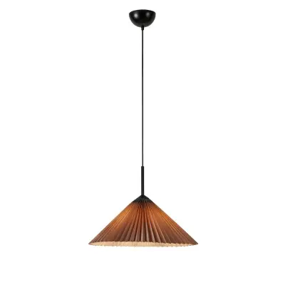 Obesena svetilka Plisado 1l 50 cm siva