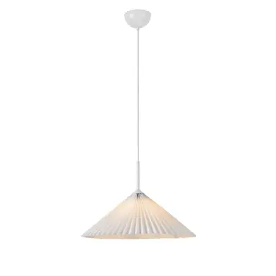 Obesena svetilka Plisado 1l 50cm bela