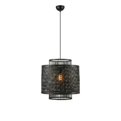 Strati obesek svetilka 1l Matt Black