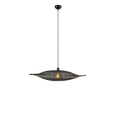 Kumo obeska svetilka 1l 92cm Matt Black