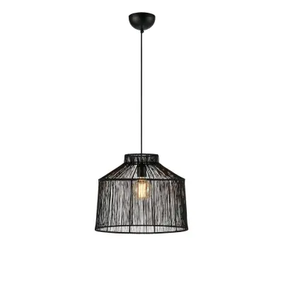 Capna obesek svetilka 1l Matt Black