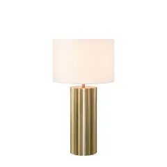 Hashira namizna svetilka 1l starinska medenina/offwhite