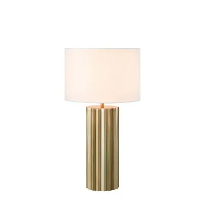 Hashira namizna svetilka 1l starinska medenina/offwhite