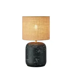 Montagna namizna svetilka 1l 32cm črna/naravna