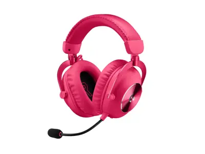 LOGITECH G PRO X2 LIGHTSPEED roza gaming slušalke