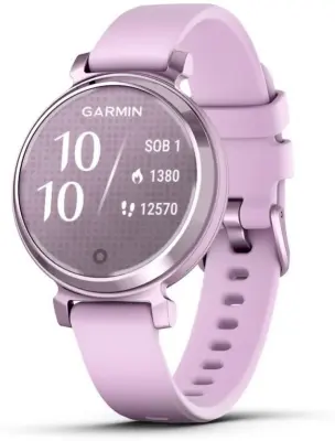 Garmin Lily® 2 (Kovinsko vijoličen model z vijoličnim silikonskim paščkom)
