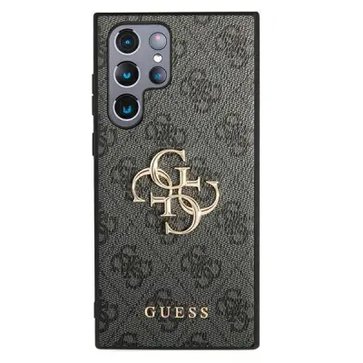 Guess zaščitni ovitek 4G Metal Logo, Samsung Galaxy S22 Ultra